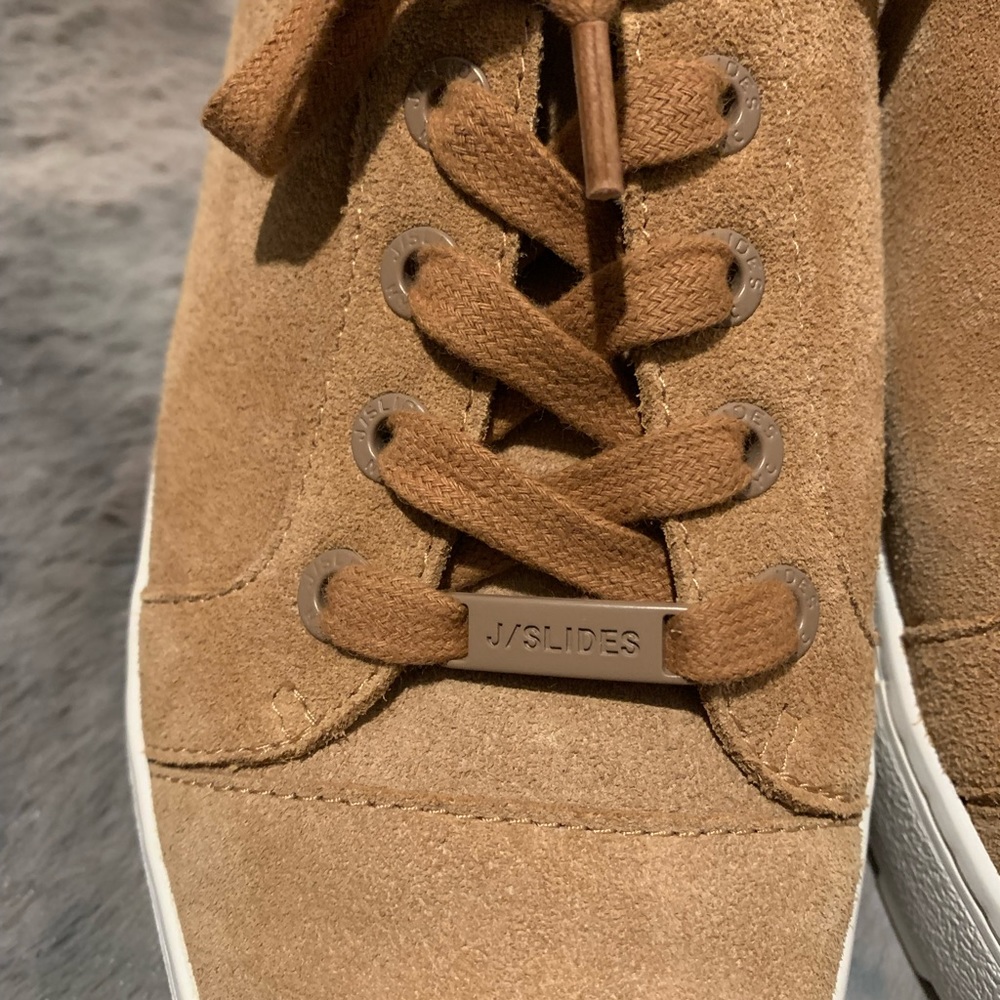 J/Slides Eve Suede Platform Sneaker, In Great Use… - image 8